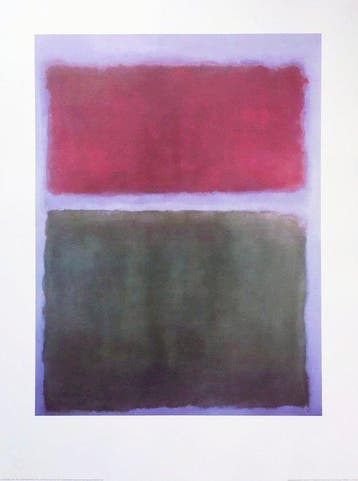 Mark Rothko (1903-1970) (after) - Untitled, (Earth &