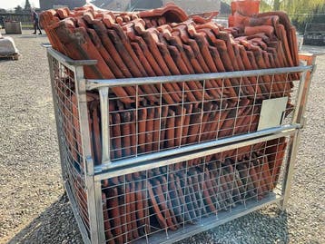 Lot dakpannen Belfeld 260stuks incl. bak (Diverse), Doe-het-zelf en Bouw, Ophalen of Verzenden, Nieuw