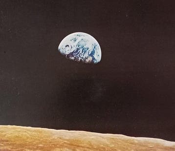 Een reeks van zeven fotos - Apollo in het begin - 1960-1970