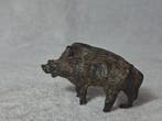 Pierre Chenet (XX-XXI) - sculptuur, Le Sanglier - 4 cm -