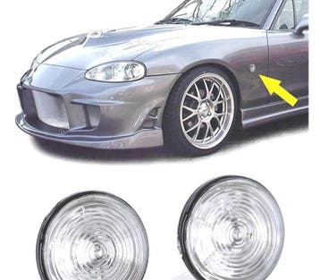 CLIGNOTANTS LATÉRAUX MAZDA MX5 NA NB NBFL 90-05 BLANC, Verzenden, Nieuw