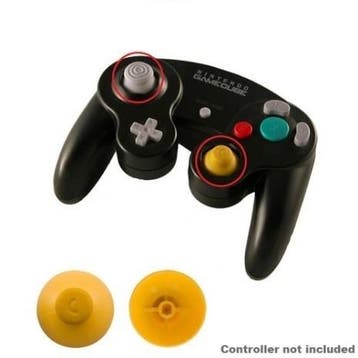 Gamecube Replacement Analog Cap (Yellow), Verzenden