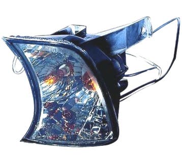 CLIGNOTANTS AVANT BMW E34 88-95 VERRE CLAIR NOIR + FEU DE PO, Verzenden