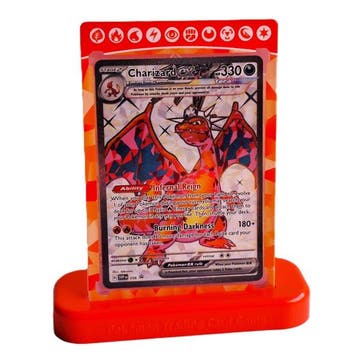 Pokémon - 1 Card - Pokémon - Charizard 056 Full art, Foil, Verzamelen, Nieuw