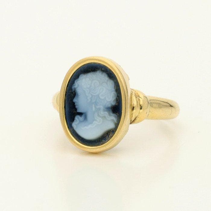 Bague - 18 carats Or jaune, Bijoux, Sacs & Beauté, Bagues
