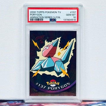 Pokémon Graded card - PORYGON #137 - Pokémon - PSA 10