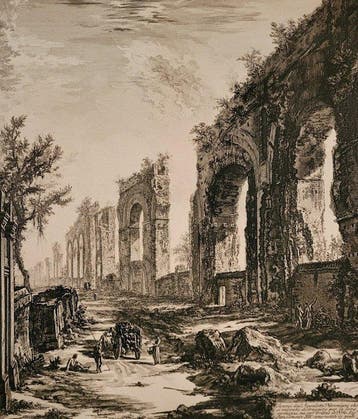 Giovanni Battista Piranesi (1720-1778) - Avanzi degli