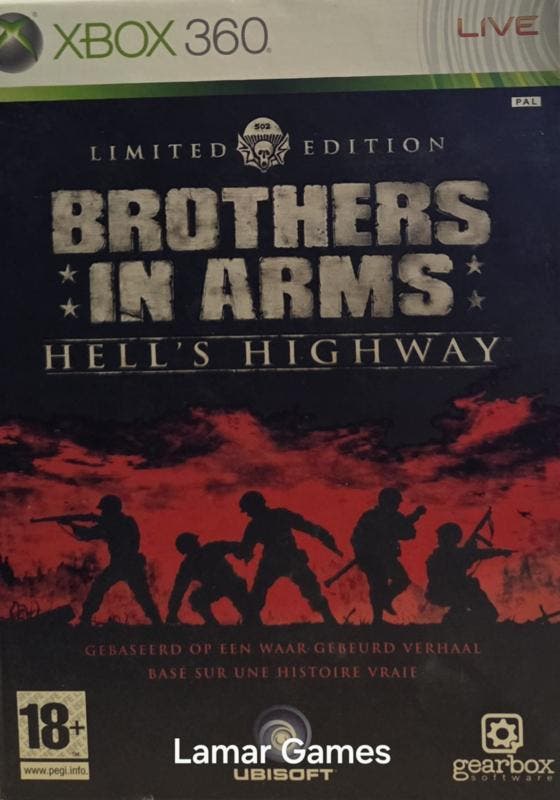 Brothers in Arms Hells Highway Limited edition (xbox 360, Games en Spelcomputers, Games | Xbox 360, Ophalen of Verzenden