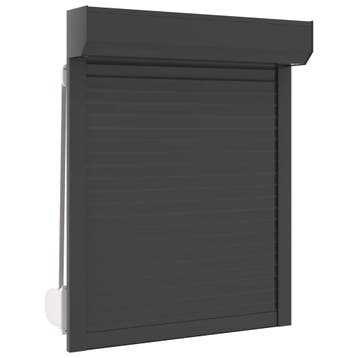 vidaXL Rolluik Antraciet 80 x 100 cm Aluminium en, Verzenden, Nieuw