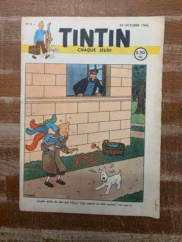 Journal de Tintin - Couvertures de Hergé - 8 Nummers -, Livres