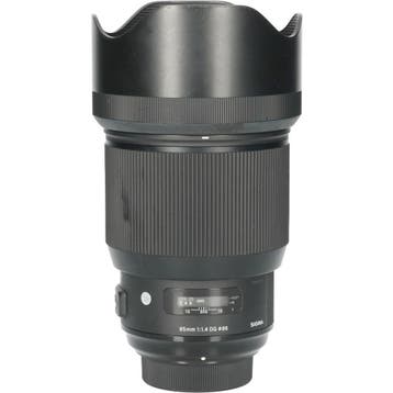 Tweedehands Sigma 85mm f/1.4 DG HSM Art Nikon CM6116, Audio, Tv en Foto, Foto | Lenzen en Objectieven, Ophalen of Verzenden, Gebruikt