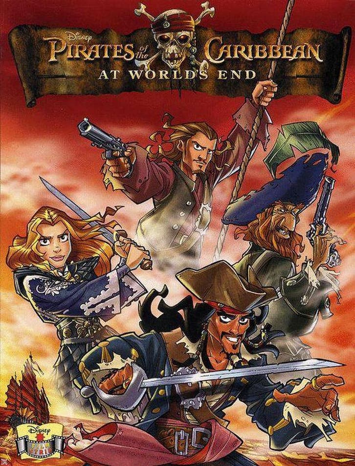 At worlds end / Disney filmstrip 9789085742920 Walt Disney, Boeken, Kinderboeken | Jeugd | 13 jaar en ouder, Gelezen, Verzenden