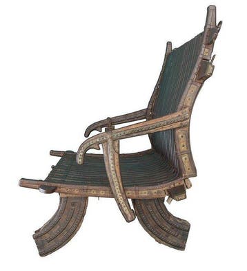 Chair - Hout - India - British India Company (1600 – 1858), Antiek en Kunst, Kunst | Niet-Westerse kunst