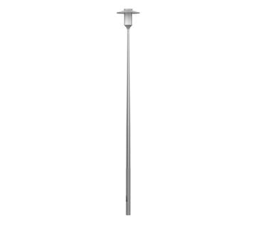 4 meter aluminium lichtmast inclusief 33W LED armatuur – Com, Verzenden