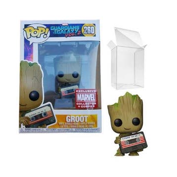 Funko Pop    Groot  Mixed Tape 260 Collector Corps, Verzenden, Nieuw