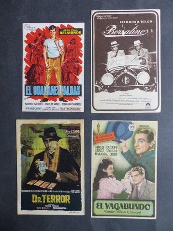 Anonymous - Lot of 165 Spanish Cinema Programs - Jaren 1940, Nieuw