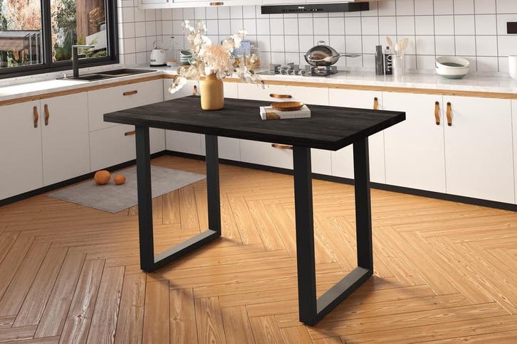 Nicola bartafel, mango black (nieuw, outlet), Maison & Meubles, Tables | Tables à manger