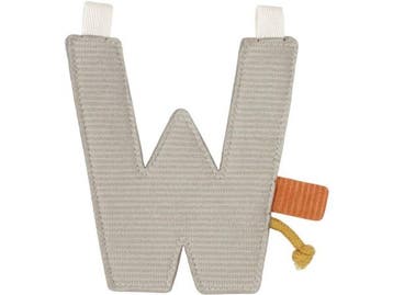 Veiling - Little Dutch Slinger Element - Letter W - Grijs, Kinderen en Baby's, Nieuw