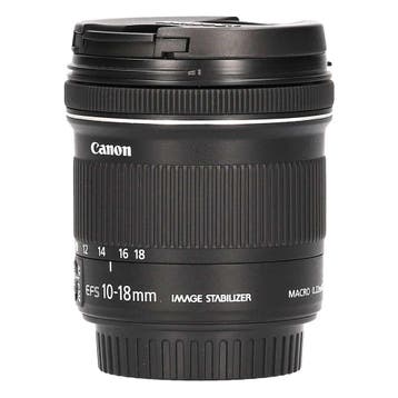 Canon EF-S 10-18mm f/4.5-5.6 IS STM met garantie, Ophalen of Verzenden