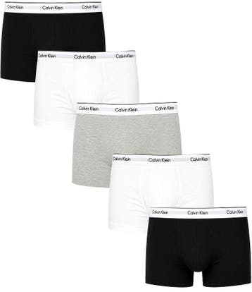 Calvin Klein Boxershorts 5-Pack Multicolour maat XL Heren, Kleding | Heren, Ondergoed, Verzenden, Grijs, Calvin Klein, Boxer