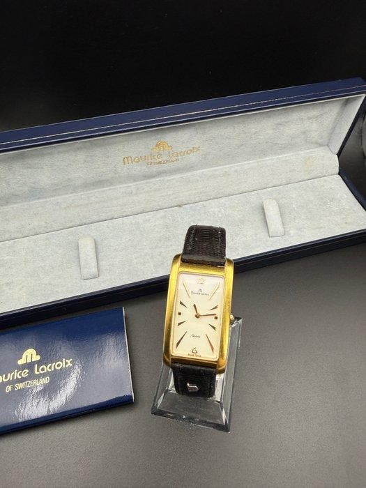 Maurice Lacroix - Tank Classic Gold 10µm - Zonder, Bijoux, Sacs & Beauté, Montres | Hommes