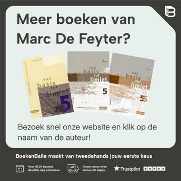 VBTL 5 - KathOndVla - leerboek analyse 2:, Boeken, Verzenden, Gelezen, Marc De Feyter