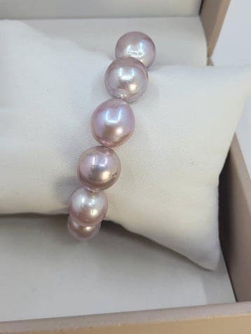 Zonder minimumprijs - Armband 9,5×13,5 mm paarse, Nieuw