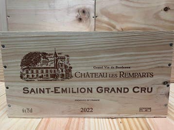 2022 Chateau Les Remparts - Saint-Émilion Grand Cru - 6