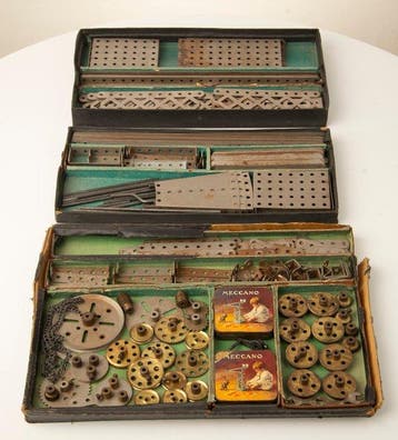 Meccano - Jeu de construction Werktuigkunde voor Knapen -, Antiquités & Art