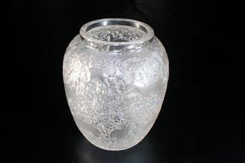 Lalique - Vase - Biches - Cristal