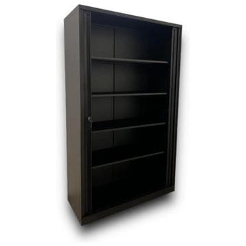 Hoge Nieuwe Roldeurkast 197x120x45 cm - Nieuw Incl. Slot, 100 tot 150 cm, Verzenden, Nieuw, Metaal