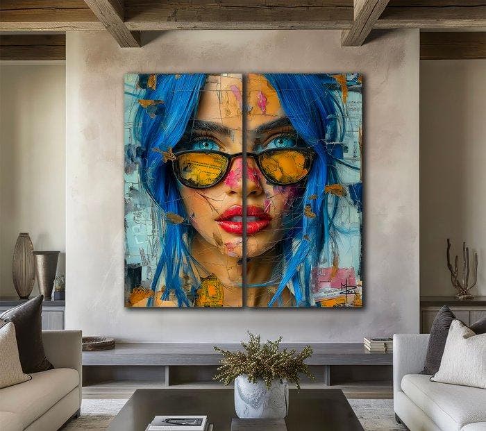 PLM-Art - Dipt Wo XXL, Antiquités & Art, Art | Objets design