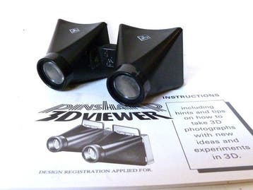 Peter Siero Pinsharp stereo dia viewer - met boekje van, Verzamelen