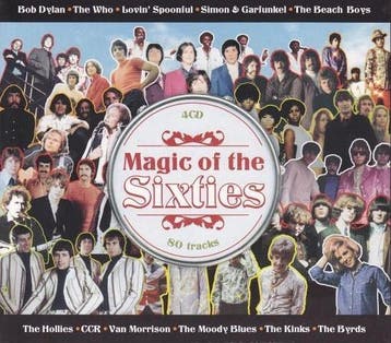 Magic Of The Sixties (4CD), CD & DVD, Verzenden