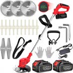 3-in-1 Grastrimmer 21V - 59% korting! Retour deal, Gebruikt, Accu, 10 tot 30 cm, Verzenden