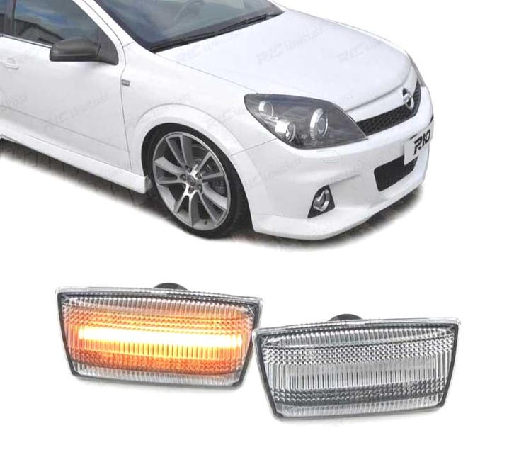 CLIGNOTANTS LATÉRAUX LED DYNAMIQUES POUR OPEL ASTRA H CORSA, Autos : Pièces & Accessoires, Éclairage, Envoi