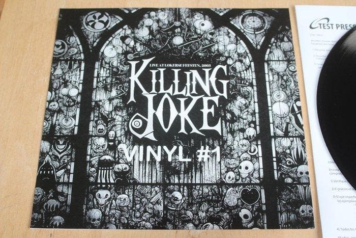 Killing Joke - Live At Lokerse Feesten, 2003 - 2 x LP Album, CD & DVD, Vinyles Singles