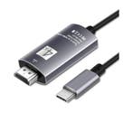 DrPhone USB-C naar HDMI Adapter kabel - 4K 60Hz - HDTV, Verzenden