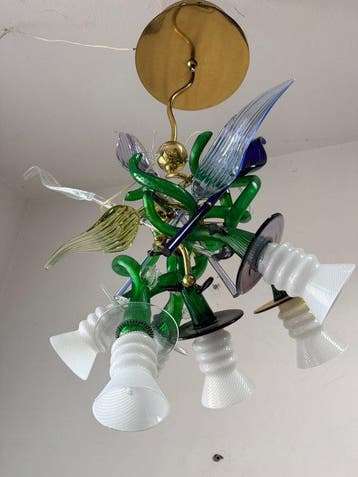 Driade - Borek Sipek - Lustre - Luigi I - Verre de Murano -
