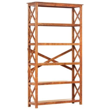 vidaXL Boekenkast 100x30x180 cm acaciahout met, Verzenden, Nieuw