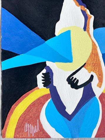 Karel Appel (1921-2006) - Le Jongleur Prophétique, Antiek en Kunst