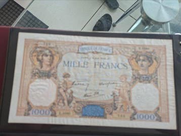France. - 2 x 1000 Francs - 1938/1939 - Fayette 38 (Sans