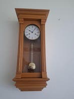 Horloge emboîtée - Teka - - Chêne - 1960-1970 - Régulateur, Antiquités & Art, Antiquités | Horloges