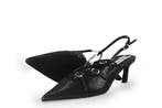 Steve Madden Slingbacks in maat 40 Zwart, Kleding | Dames, Schoenen, Verzenden, Zwart, Steve Madden, Zo goed als nieuw