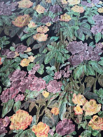 Antieke texturen in bloeiende pastelkleuren - Textiel - 600