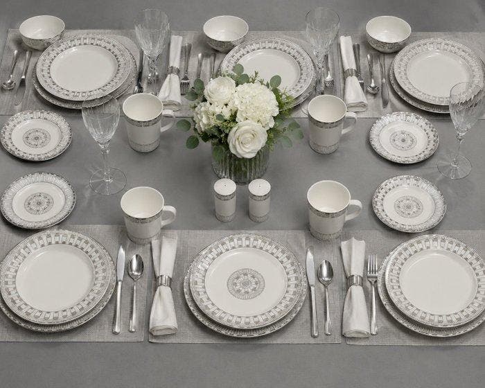 Villeroy & Boch - Eetservies (66) - Porselein, Been -, Antiek en Kunst, Antiek | Meubels | Tafels