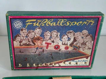 Stara Gra Pikarzyki 1930/40 Ewald Hüll Chemnitz Orygina, Antiek en Kunst