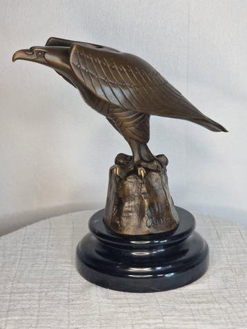 Coenrad - Statue, Bronzen adelaar - 21 cm - Bronze