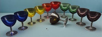 Vetrerie Murano - Service de boisson (11) - Arlequin - Verre