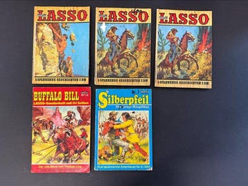 Silberpfeil / Buffalo Bill / Bessy / Roy Tiger / Schwarzer